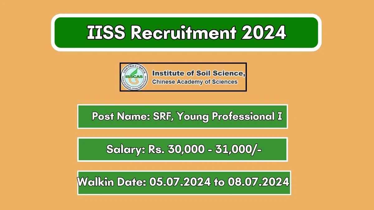 IISS Recruitment 2024 Walk-In Interviews for Senior Research Fellow, Young Professional I on 05/07/2024 to 08/07/2024