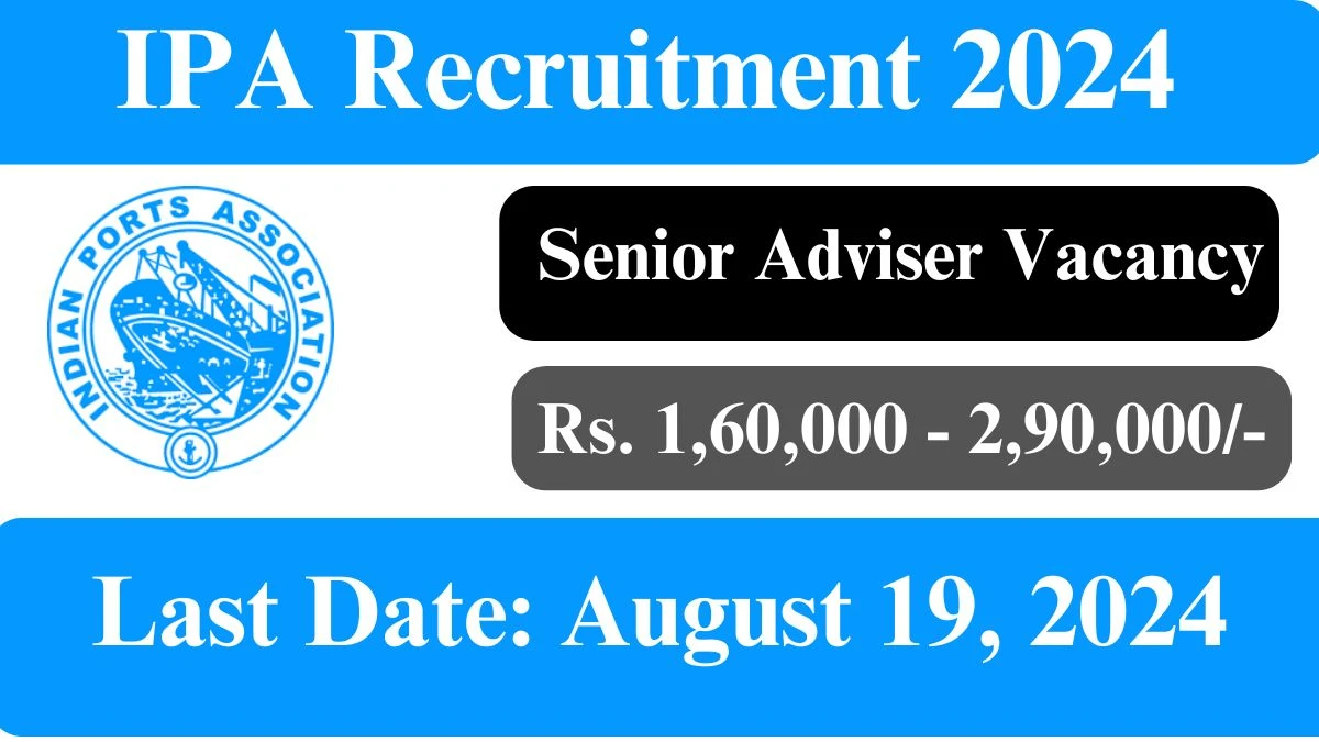 IPA Recruitment 2024 Check Posts, Salary, Age, Qualification And Procedure To Apply