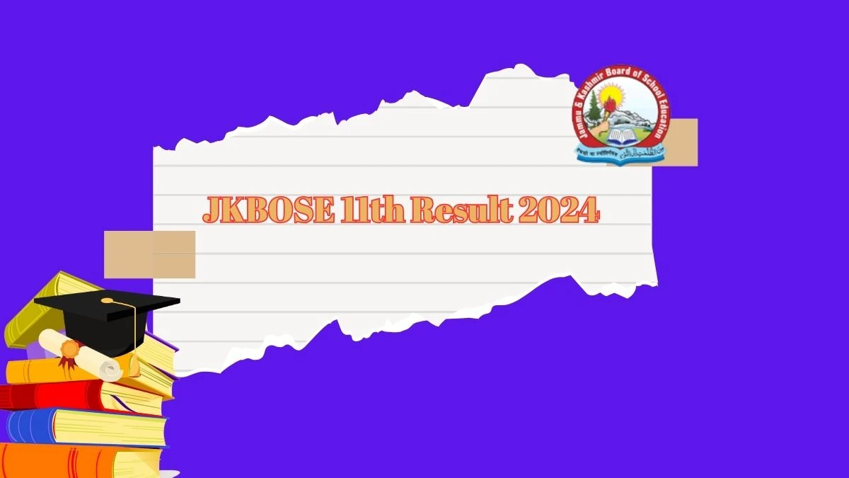 JKBOSE 11th Result 2024 at jkbose.nic.in Download Link Details Here