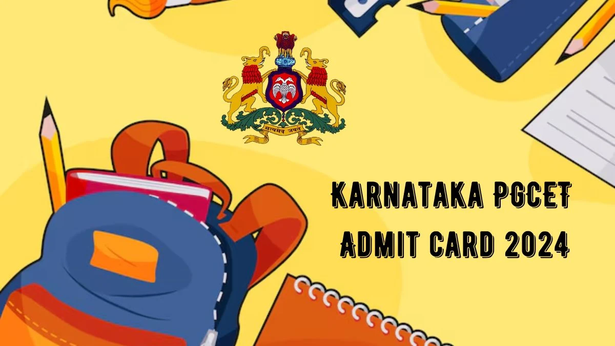 Karnataka PGCET Admit card 2024 (Declared) @ cetonline.karnataka.gov.in Download Link Details Here