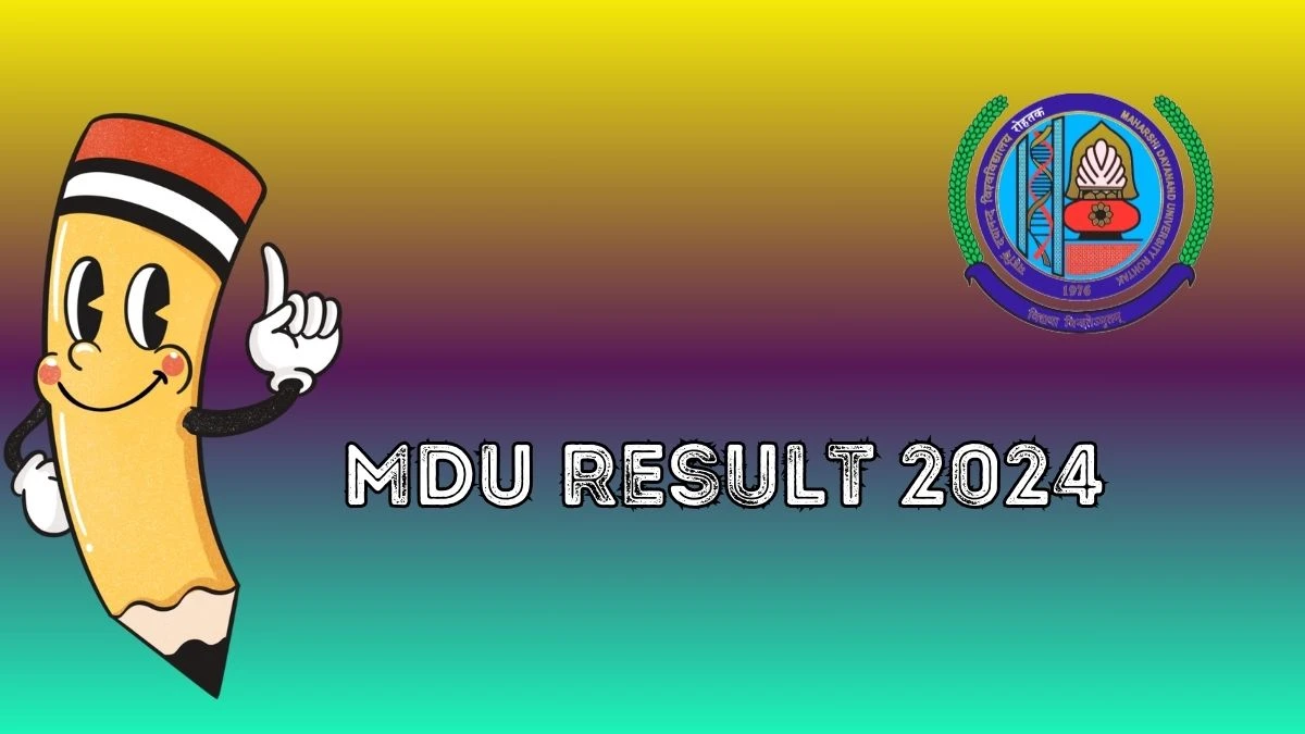 MDU Result 2024 (Declared) at mdu.ac.in Link Details Here