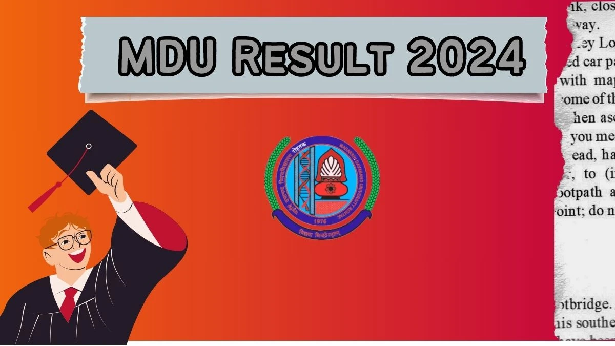 MDU Result 2024 (Released) @ mdu.ac.in Get Link Details Here