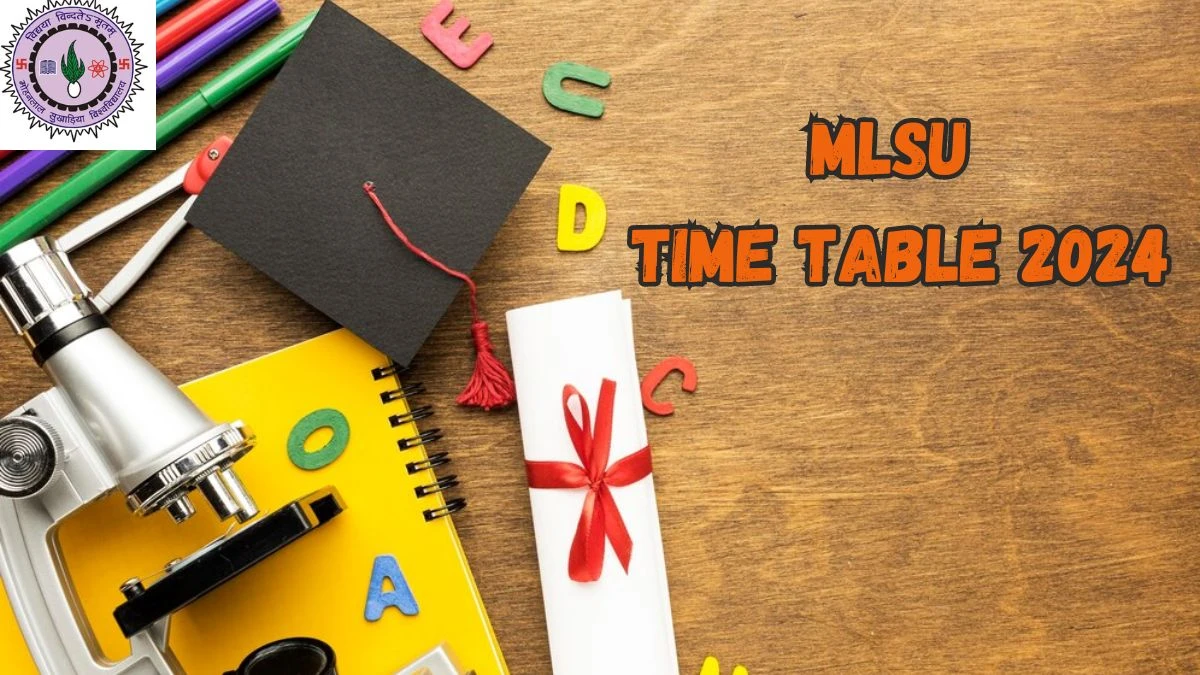 MLSU Time Table 2024 (OUT) at mlsu.ac.in M.sc. Statistics(Cbcs) IIIrd Sem Here