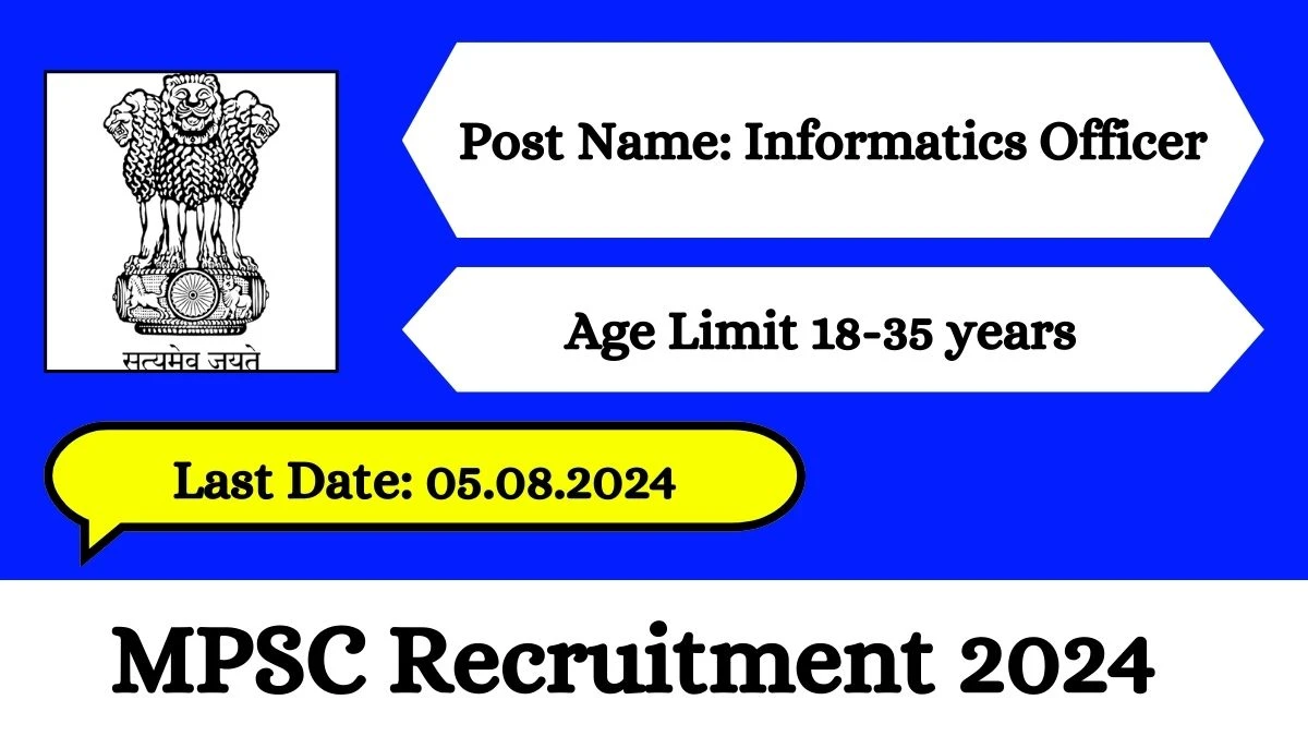 MPSC Recruitment 2024 New Notification Out For Various Vacancies, Check Posts Salary Qualification How To Apply