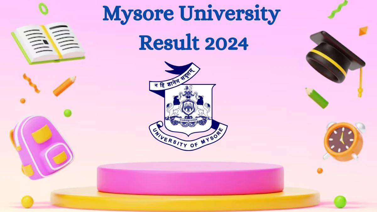 Mysore University Result 2024 (Declared) at uni-mysore.ac.in Check DEMSCIT - D Sem