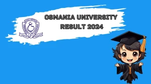 Osmania University Result 2024 (PDF Out) at osmania.ac.in B.A Oriental Languages (CBCS) Link Here