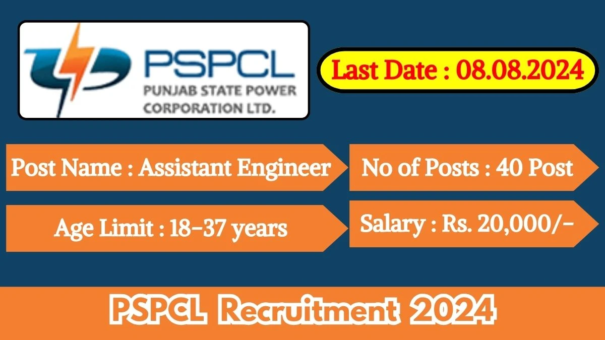 PSPCL Recruitment 2024 Application Start For Various Posts, Check Out Salary Package And Last Date Here