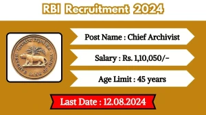 RBI Recruitment 2024 New Notification Out Check Out Post And Other Details Here