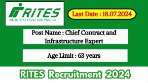 RITES Recruitment 2024 Notification Out For Job Openings, Check Application Details
