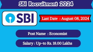 SBI Recruitment 2024 Check Posts, Salary, Qualification, Selection Process And How To Apply
