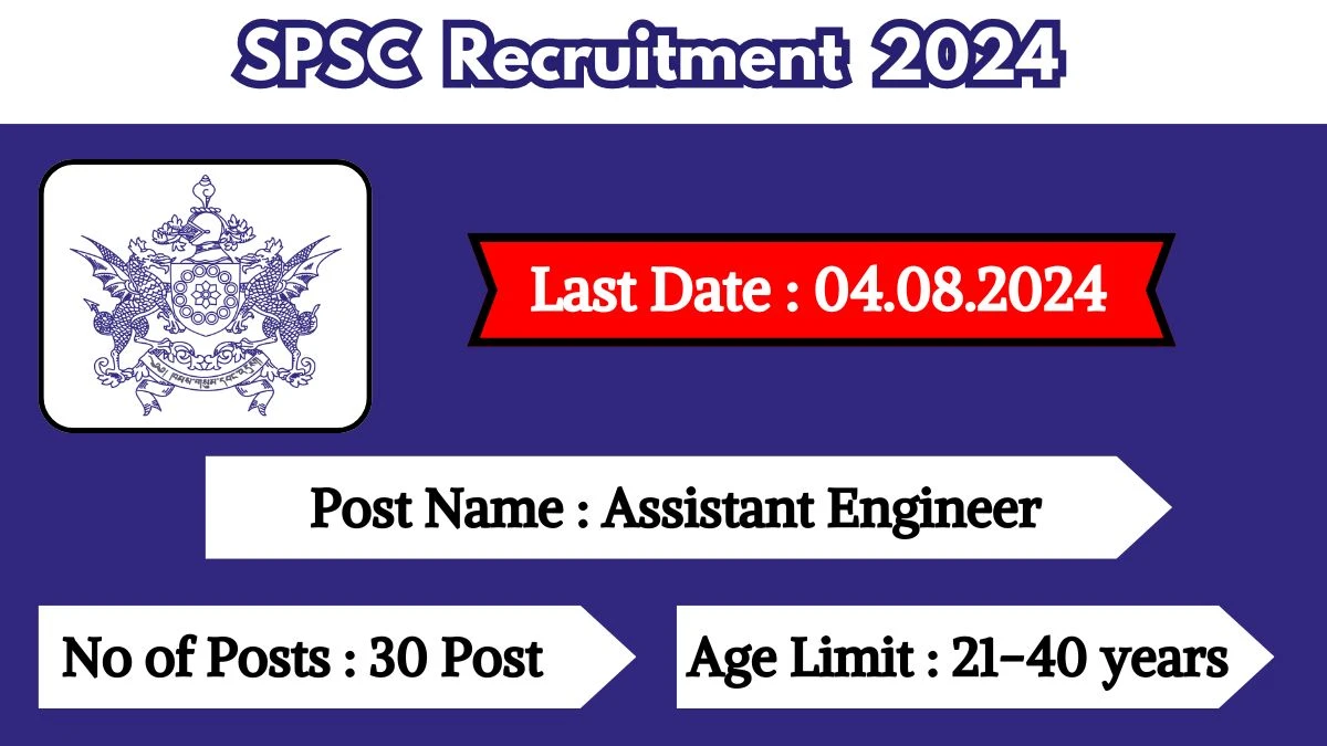 SPSC Recruitment 2024 Check Post, Salary, Age, Qualification And Procedure To Apply