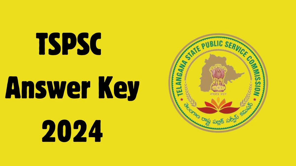 TSPSC Divisional Accounts Officer Answer Key 2024 to be out for Divisional Accounts Officer: Check and Download answer Key PDF @ tspsc.gov.in - 01 July 2024