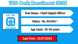 UCO Bank Recruitment 2024 Check Post, Salary, Age, Qualification And Procedure To Apply