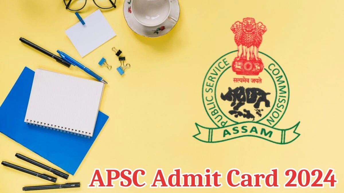 APSC Admit Card 2024 will be released Computer Operator Check Exam Date, Hall Ticket apsc.nic.in - 14 Aug 2024