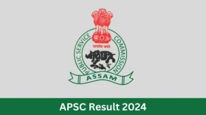 APSC Result 2024 Announced. Direct Link to Check APSC Junior Scientific Officer Result 2024 apsc.nic.in - 29 August 2024