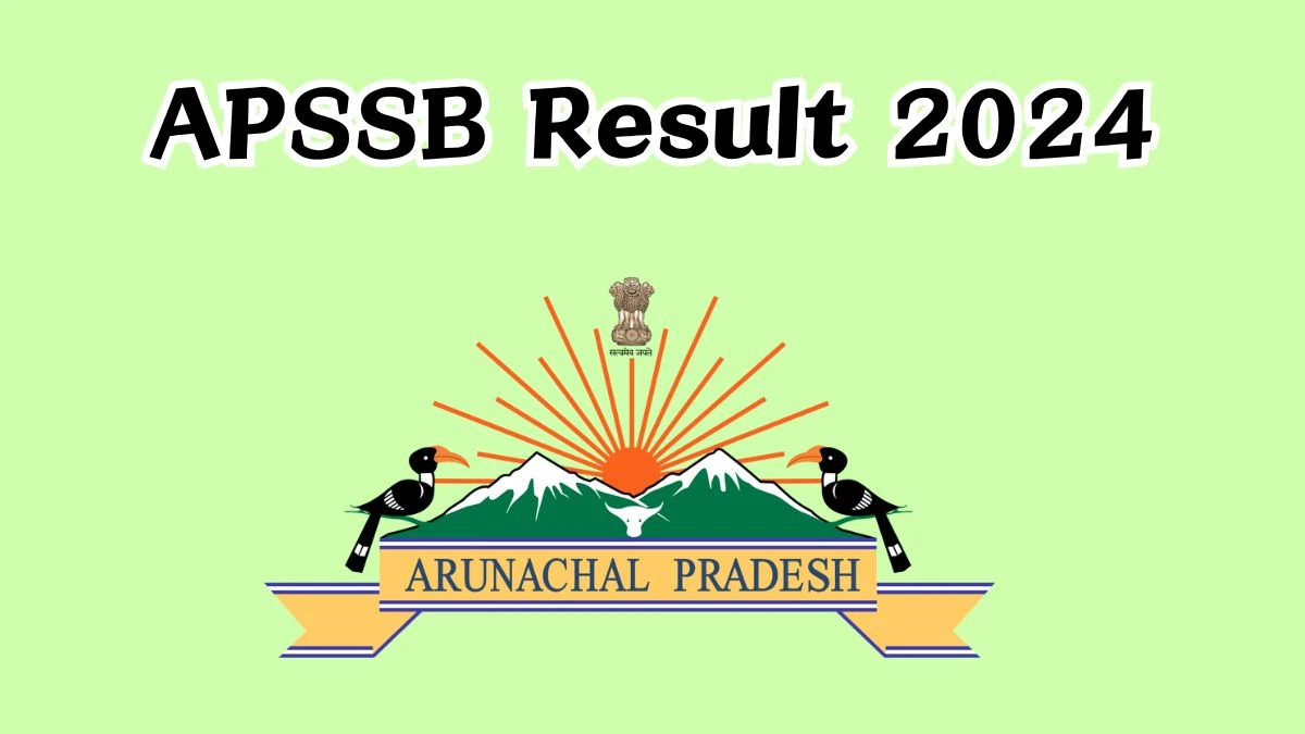 APSSB Result 2024 Announced. Direct Link to Check APSSB Head Constable and Constable Driver Result 2024 apssb.nic.in - 22 Aug 2024