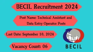 BECIL Recruitment 2024 Check Posts, Age Limit, Remuneration And Other Information