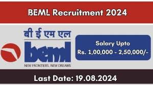 BEML Recruitment 2024 New Opportunity Out, Check Vacancy, Post, Qualification and Application Procedure