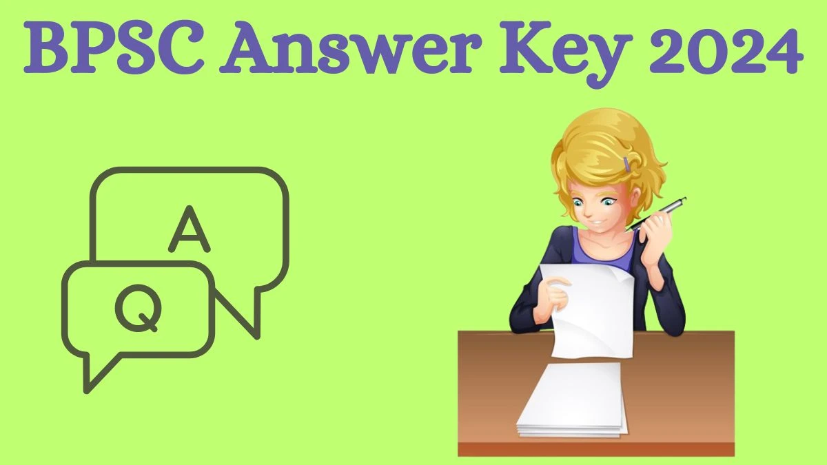 BPSC Answer Key 2024 Out bpsc.bih.nic.in Download Teacher Answer Key PDF Here - 31 Aug 2024