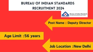 Bureau of Indian Standards Recruitment 2024 Check Posts, Age Limit, Remuneration And Other Information