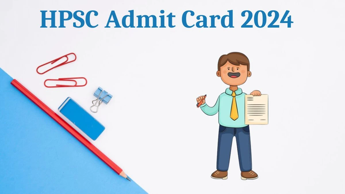 HPSC Admit Card 2024 will be released Post Graduate Teacher Check Exam Date, Hall Ticket hpsc.gov.in - 20 Aug 2024