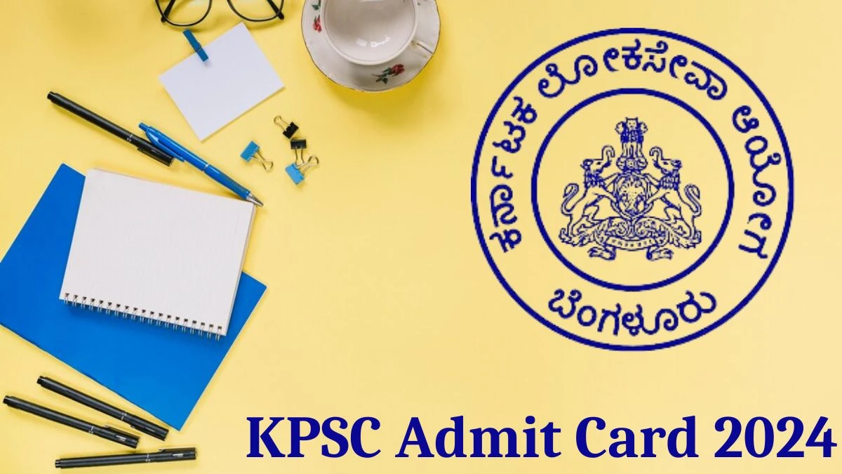 KPSC Admit Card 2024 will be released Group C Check Exam Date, Hall Ticket kpsc.kar.nic.in - 21 Aug 2024