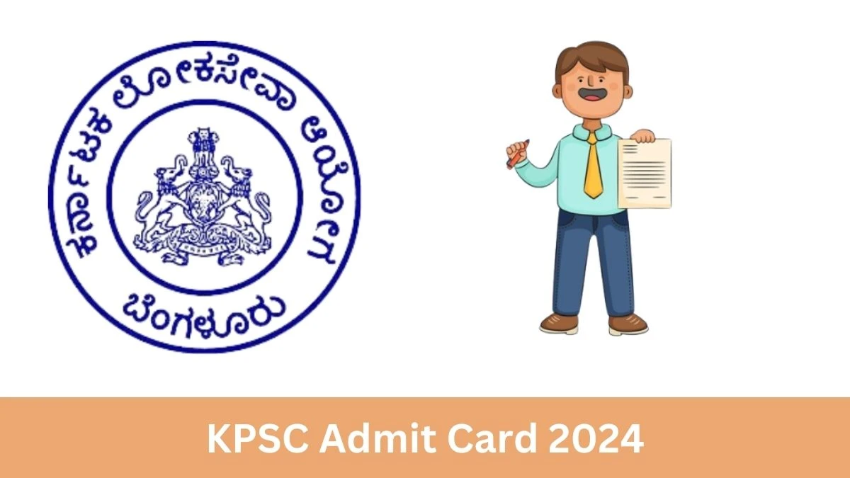 KPSC Admit Card 2024 will be released Panchayat Development Officer Check Exam Date, Hall Ticket kpsc.kar.nic.in -  01 Aug 2024