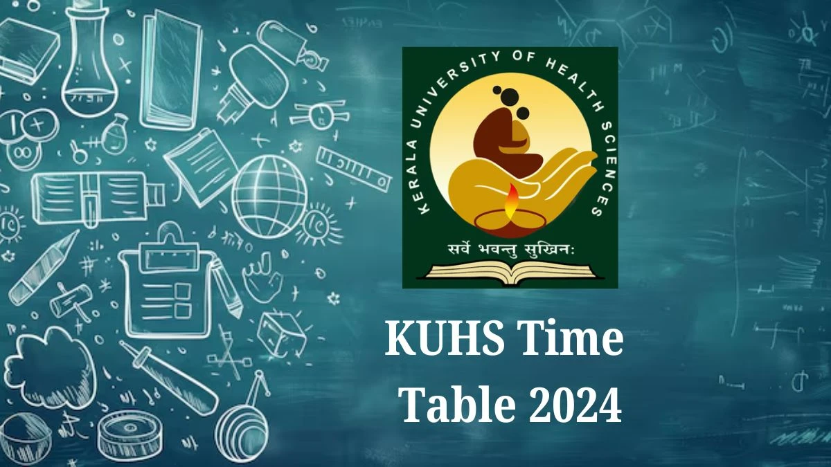 KUHS Time Table 2024 (Announced) @ kuhs.ac.in Prac Sche 3rd Year B.Sc Perfusion Tech Deg Updates Here