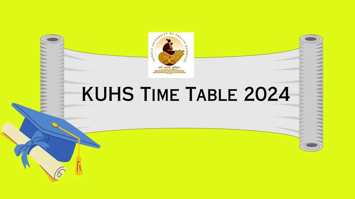 KUHS Time Table 2024 (Declared) @ kuhs.ac.in 3rd Year B.Sc Perfusion Technology Degree Updates Here