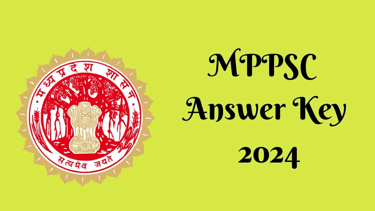 MPPSC Answer Key 2024 Is Now available Download Librarian and Sports PDF here at mppsc.mp.gov.in - 07 Aug 2024