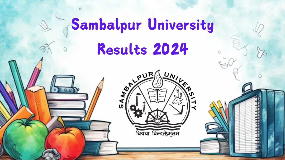 Sambalpur University Results 2024 (Declared) at suniv.ac.in PDF Details Here