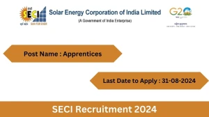 SECI Recruitment 2024 Check Posts, Age Limit, Remuneration And Other Information