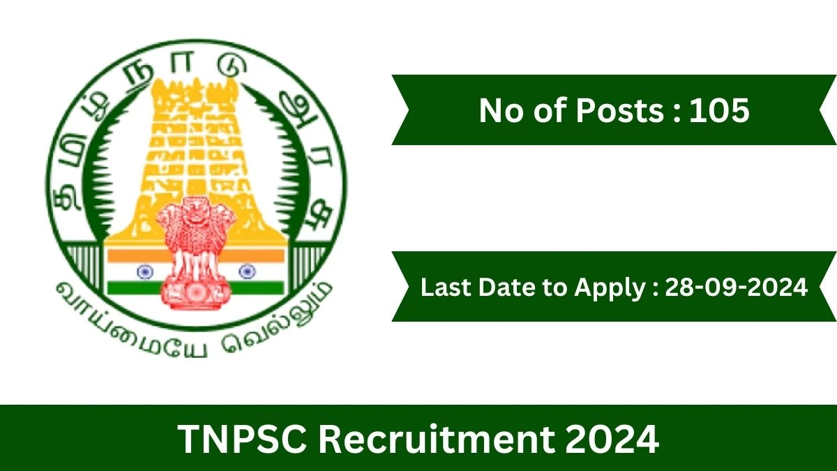 TNPSC Recruitment 2024 Check Post, Age Limit, Qualification, Salary And Other Important Details