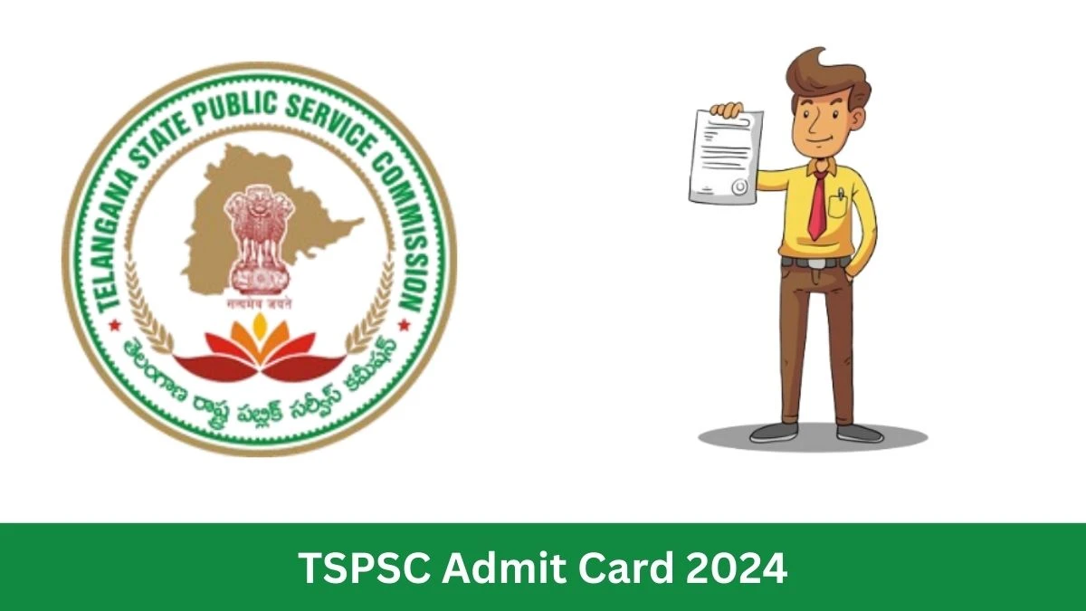 TSPSC Admit Card 2024 will be announced at tspsc.gov.in Check Assistant Labour Officer, Assistant Development Officer and Other Posts Hall Ticket, Exam Date here - 30 August 2024