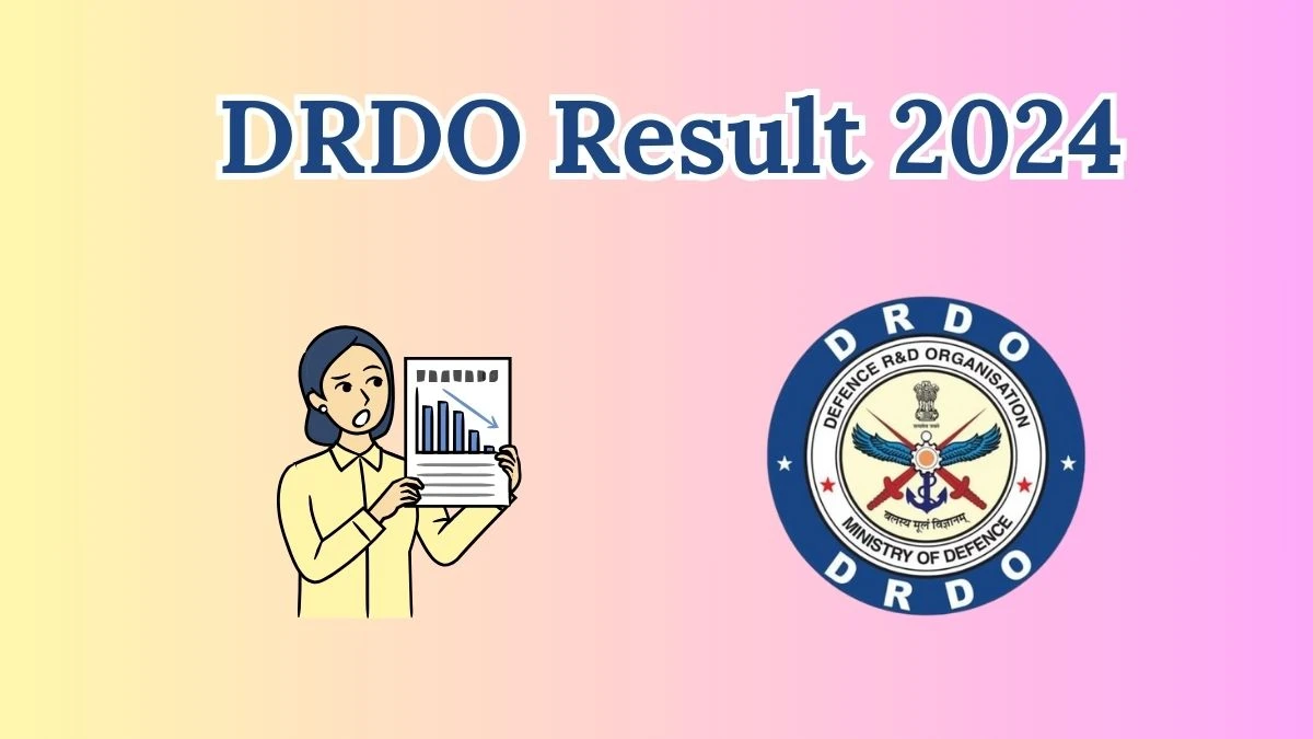 DRDO Result 2024 Declared drdo.gov.in Junior Research Fellowship Check DRDO Merit List Here