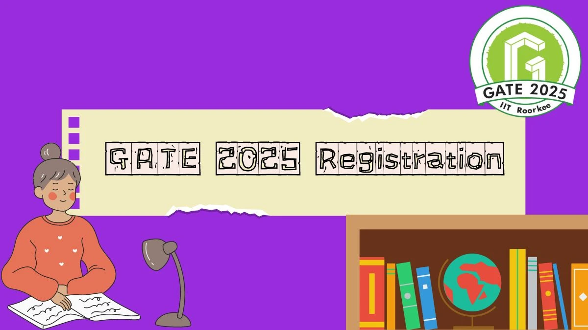 GATE 2025 Registration at gate2025.iitr.ac.in Ongoing Direct Link