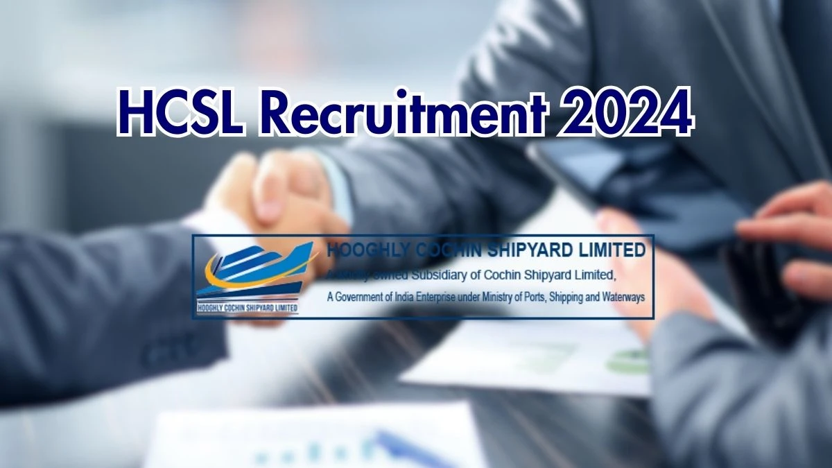 HCSL Recruitment 2024 - Latest Deputy General Manager, Manager, More Vacancies Vacancies on 25 September 2024