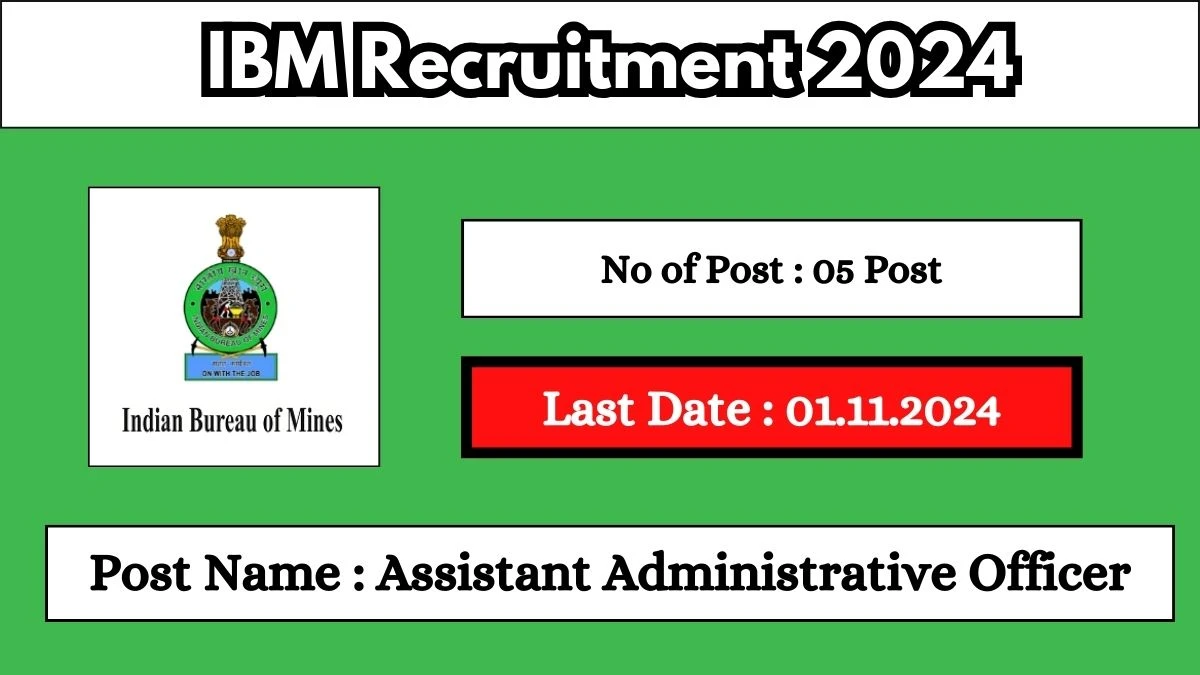 IBM Recruitment 2024 Check Post, Age Limit, Qualification, Salary And Other Important Details