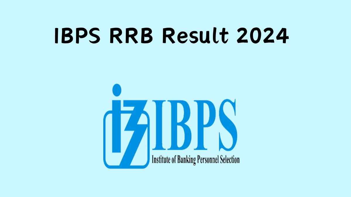 IBPS RRB Result 2024 To Be out Soon Check Result of Office Assistant Direct Link Here at ibps.in - 05 September 2024