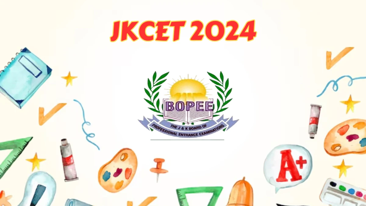 JKCET 2024 Round 2 Counselling at jkbopee.gov.in Schedule Announced Details Here