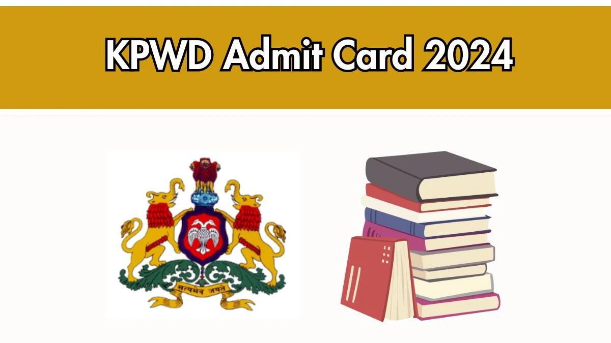 KPWD Admit Card 2024 will be notified soon Assistant Executive Engineer kpwd.karnataka.gov.in Here You Can Check Out the exam date and other details