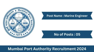 Mumbai Port Authority Recruitment 2024 Check Post, Age Limit, Qualification, Salary And Other Important Details