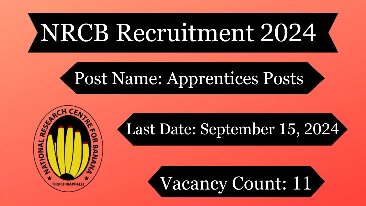 NRCB Recruitment 2024 Check Post, Age Limit, Qualification, Salary And Other Important Details