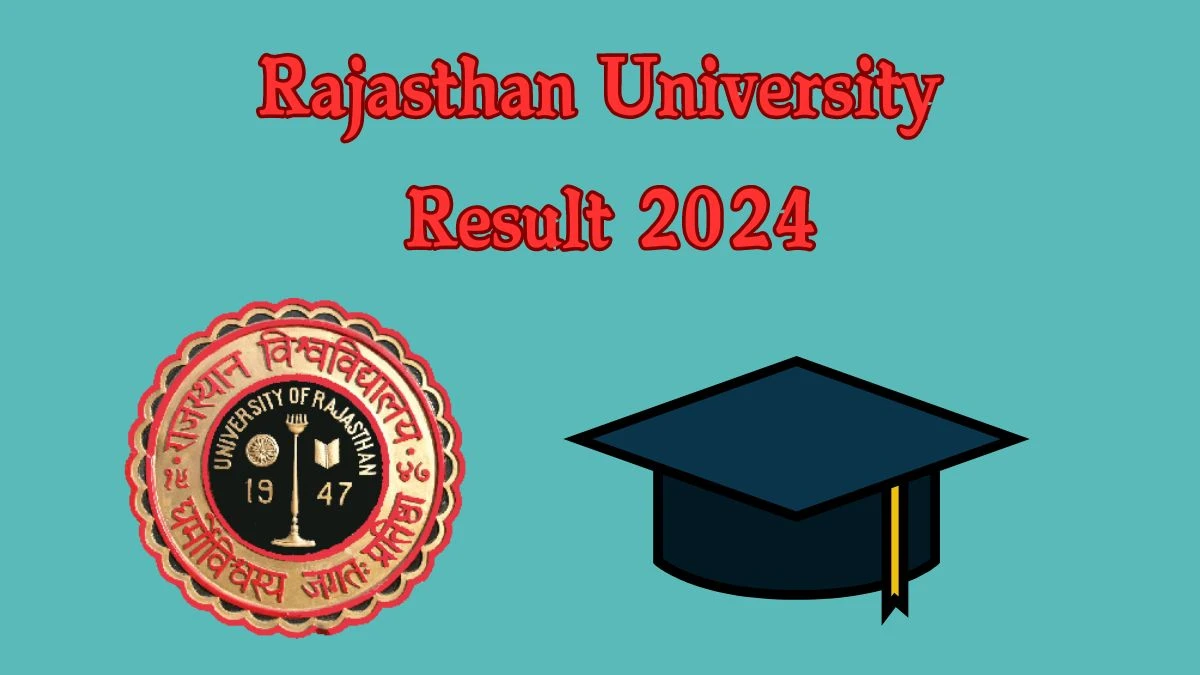 Rajasthan University Result 2024 (Announced) @ uniraj.ac.in B.Ed. IV Sem Exam Details Here