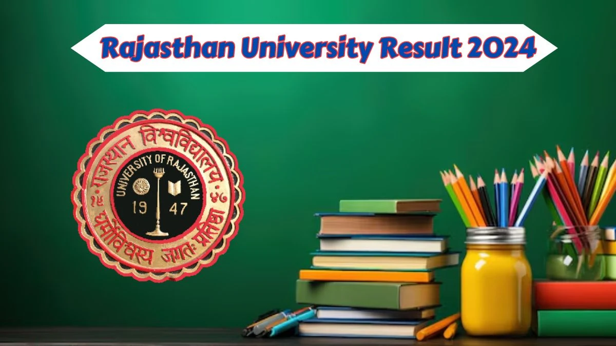 Rajasthan University Result 2024 (Announced) @ uniraj.ac.in M.Ed. IV Sem Exam.may-2024Details Here