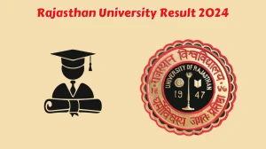 Rajasthan University Result 2024 (Released) @ uniraj.ac.in B. Com. Part-III - 2024 (Reval.) Details Here