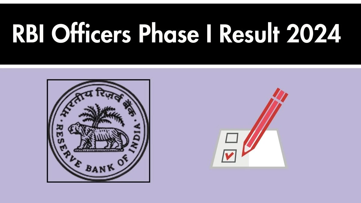 RBI Result 2024 Declared rbi.org.in Officers Grade B Check RBI Merit List Here