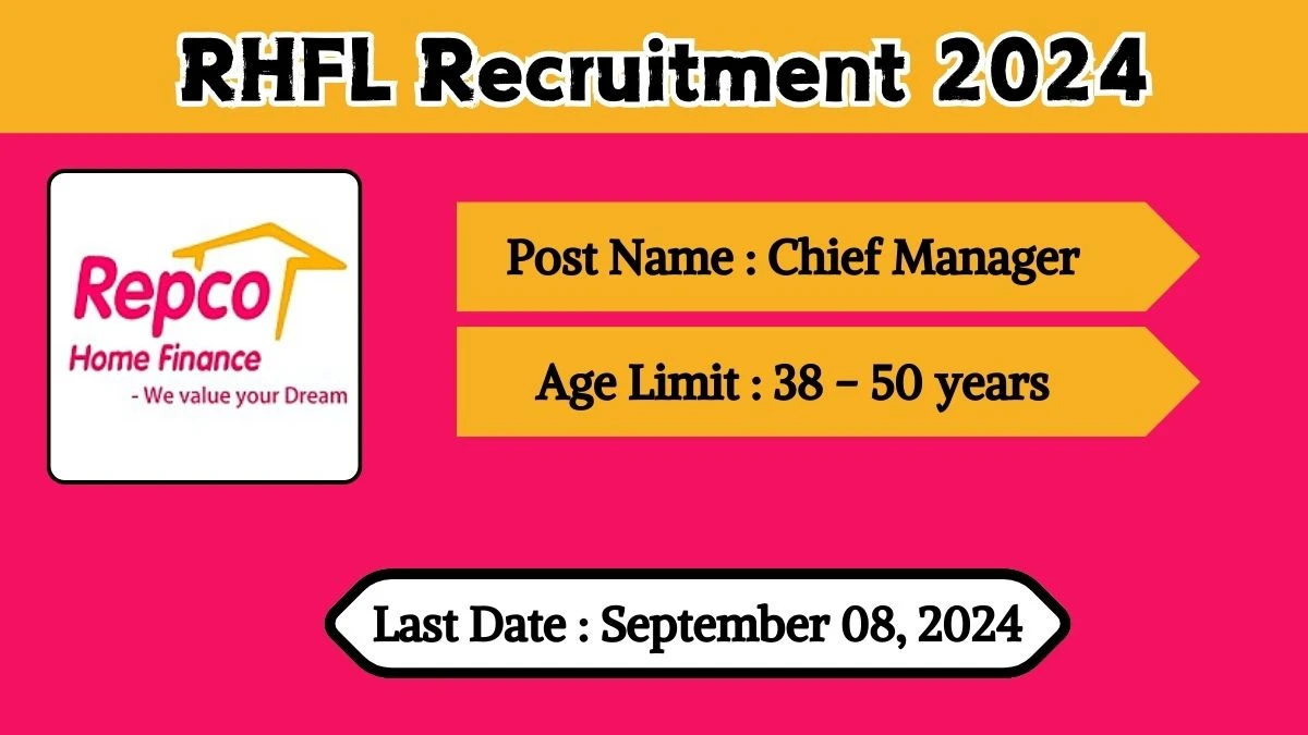 RHFL Recruitment 2024 Check Post, Age Limit, Qualification, Salary And Other Important Details