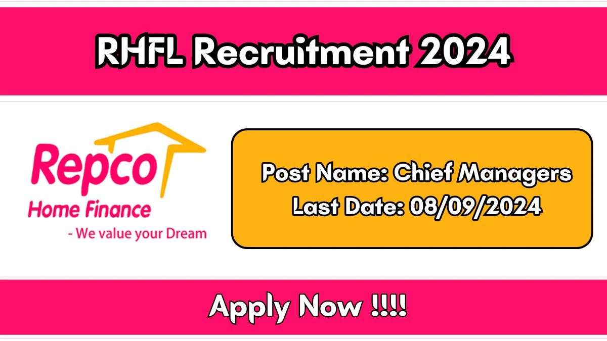 RHFL Recruitment 2024 New Opportunity Out, Check Vacancy, Post, Qualification and Application Procedure