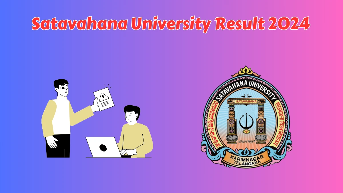 Satavahana University Result 2024 (Released) @ satavahana.ac.in Link Details Here